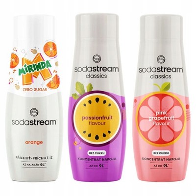 Sirup für den SodaStream Mirinda Zero + Passionsfrucht + Grapefruit Sprudeler
