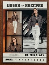 2025 Caitlin Clark Chronicled #69 Dress For Success Indiana Fever