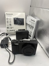 Panasonic Lumix DMC ZS50 Digital Camera 30x Optical Zoom w/ Extras  Box Clean