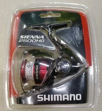 New NIP Shimano Sienna 2500HG Fishing Reel SN2500HGFGC