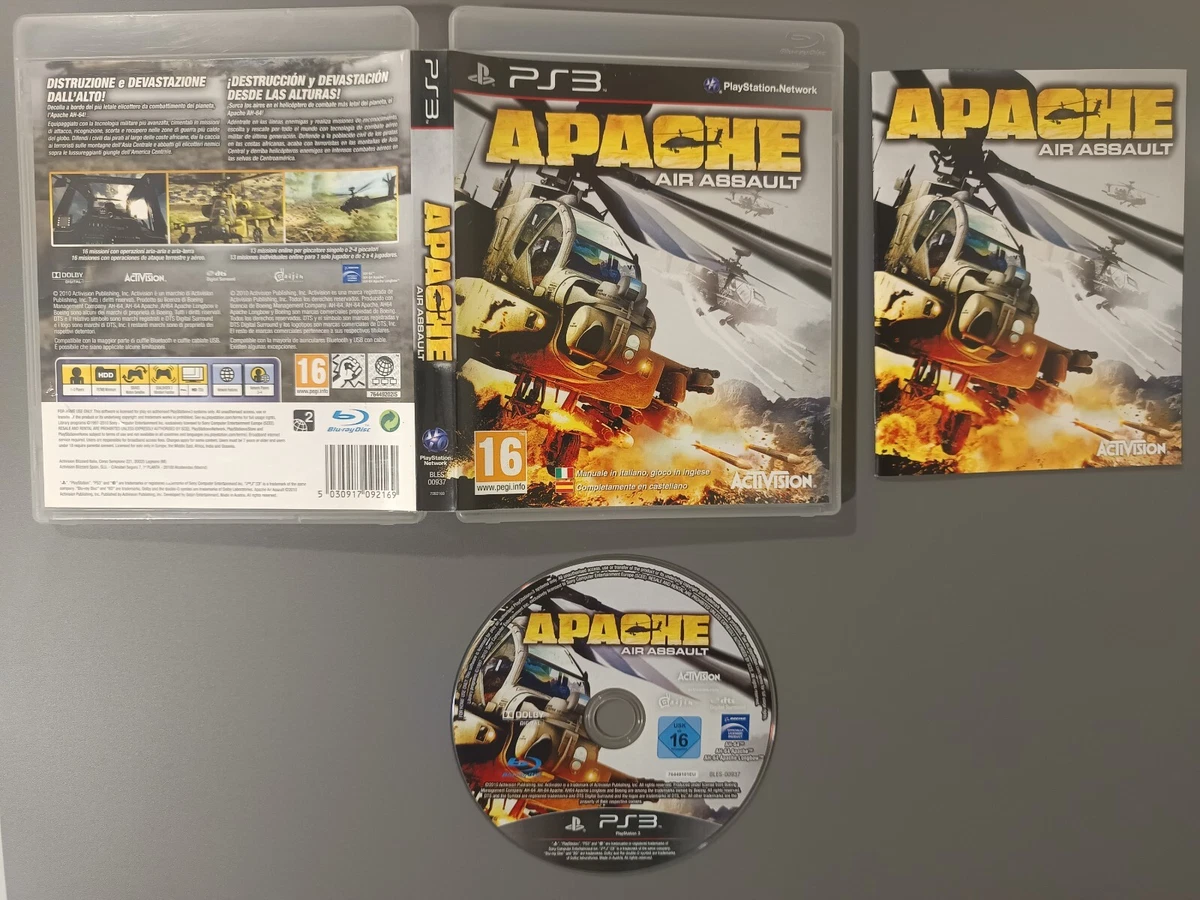 Apache: Air Assault | PlayStation3 PS3 | PAL España ES | Completo