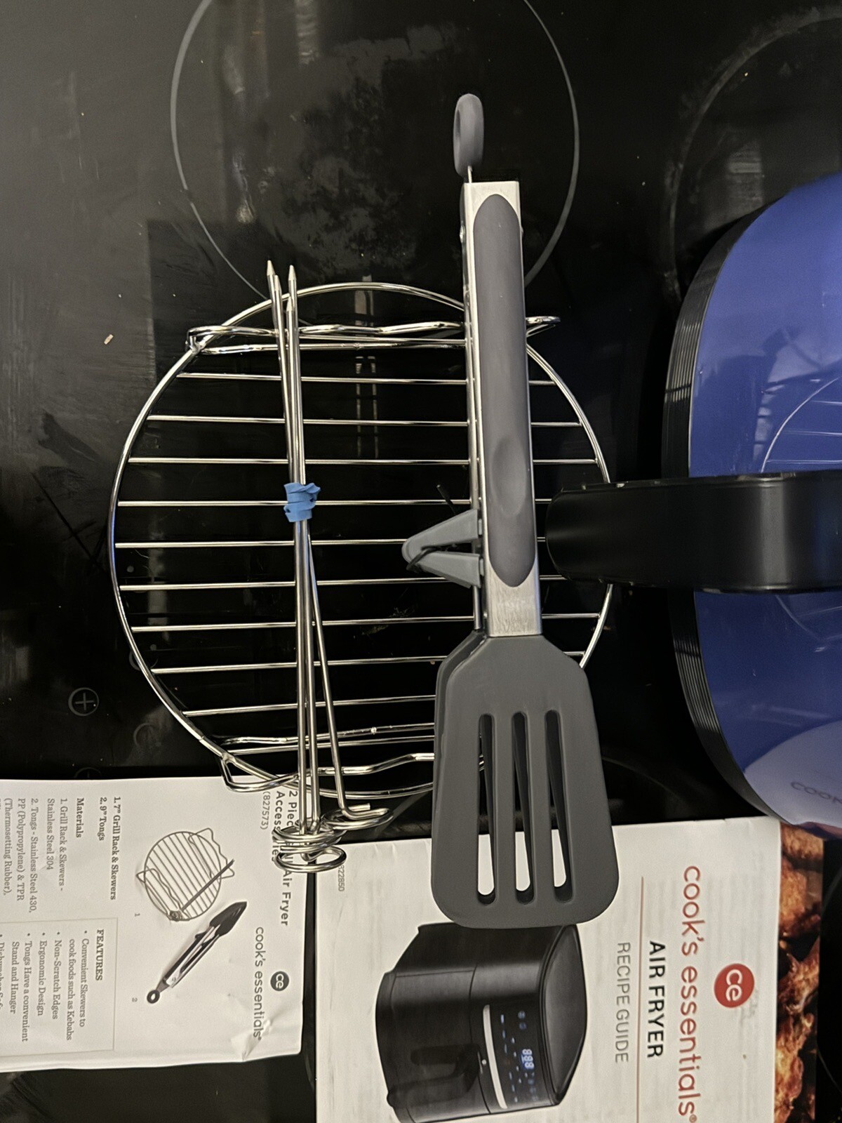 Cook's Essentials 4.0L Digital Air Fryer Blue Ex Display eBay