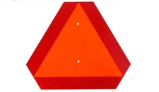 Slow Moving Vehicle Safety Sign,Slow Moving Vehicle Triangle Sign,Aluminum Grade