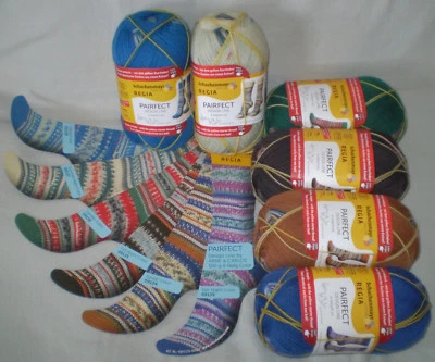 (79,50€/kg) 100gr REGIA PAIRFECT by Arne & Carlos Sockenwolle = 2 gleiche Socken