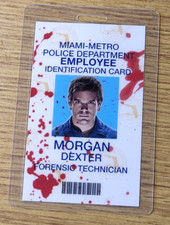 Dexter ID Badge-Forensics Examiner Morgan Dex...