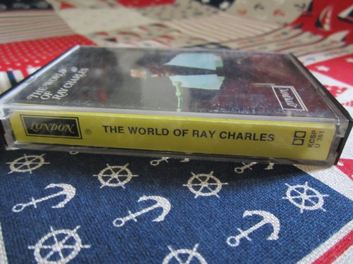 RAY CHARLES THE WORLD OF RAY CHARLES 1974 LONDON RECORDS AUDIO CASSETTE ALBUM - Picture 4 of 6