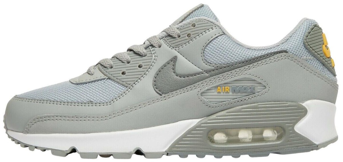 Nike Air Max グレー/イエロー Nike Air Max 90 Smoke Grey Yellow for Sale | Authenticity