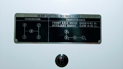 fjwr出品ページ for Toyota Land Cruiser Fj 40 / 2f / 3 speed shift instructions