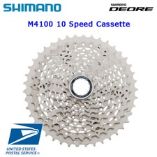 Shimano DEORE CS-M4100 10 Speed Cassette 11-42T 11-46T MTB