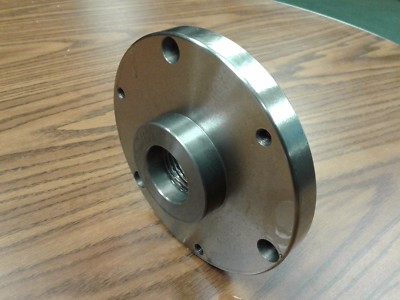 1-1/2''-8 thread adapter Plate for 6'' self centering  LATHE CHUCKS  #ADP-06-1128