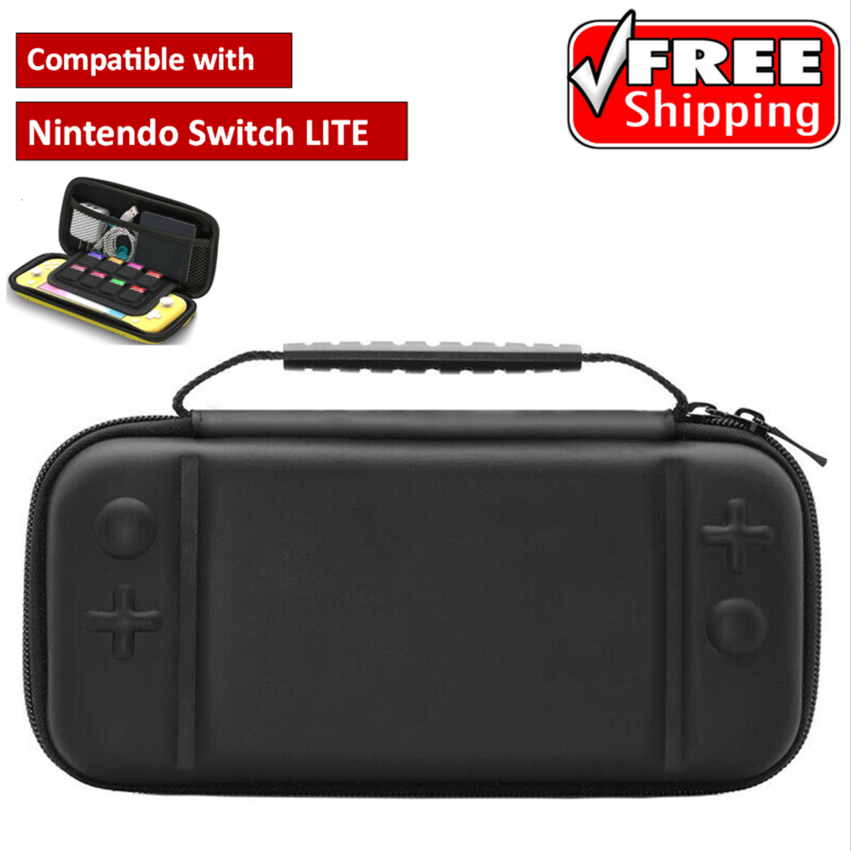 Grip Nintendo Switch Lite Hard Case Cover FIWWAT Protective Case