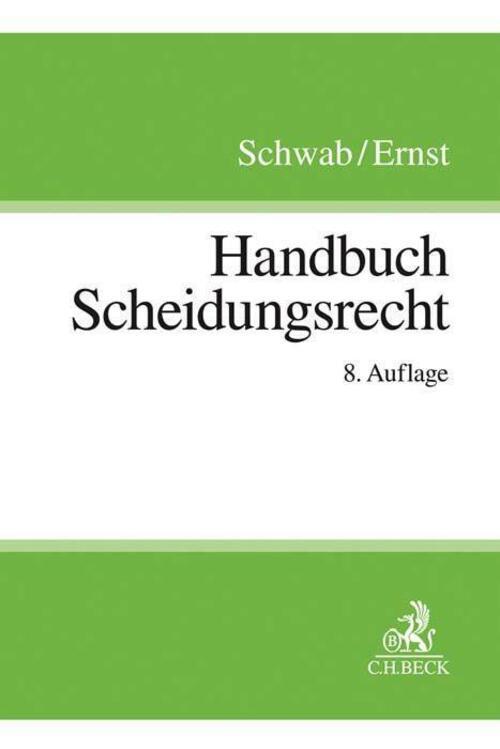 Thumbnail - Handbuch Scheidungsrecht | Dieter Schwab (u. A.) | Buch | Xxii |