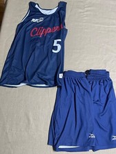 LA Rec  Parks Clippers Kids Summer League Jersey and Shorts