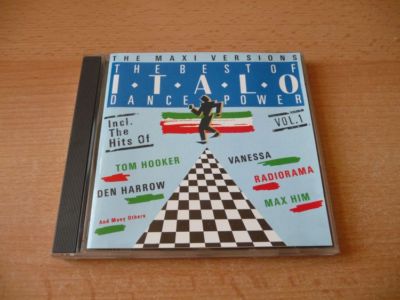 CD The Best of Italo Dance Power: Tom Hooker Den harrow Max Him Radiorama Etnika