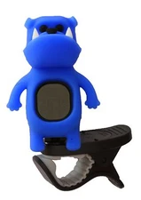 B71 Swiff brand blue bulldog clip on chromatic tuner 5 instrument tuning modes