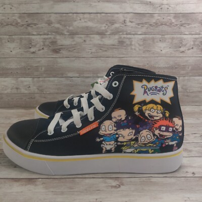 Heelys x Rugrats Sneakers Mens 10 Black White Nostalgia 90s