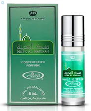 (3x) Al Rehab Concentrated 6ml Alcohol Free Perfume Roll On Itr Musk al Madinah