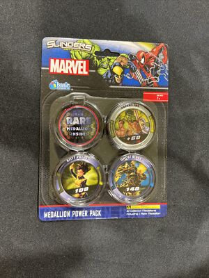 Marvel Slingers Medallion Blister Pack by Upper Deck Power Pack 