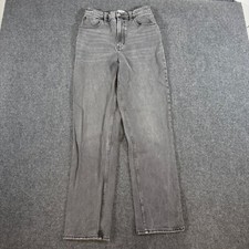 Abercrombie  Fitch Jeans Women's 27/4R The 90s Straight Ultra High Rise Gray