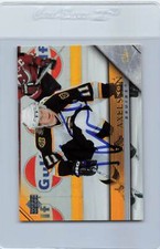 2005/06 Upper Deck #16 P.J. Axelsson Bruins Signed Auto *G2081
