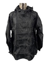Modern Casuals Jacket Rain Coat Mac Size XL NEW Womens Hooded Black RRP £24