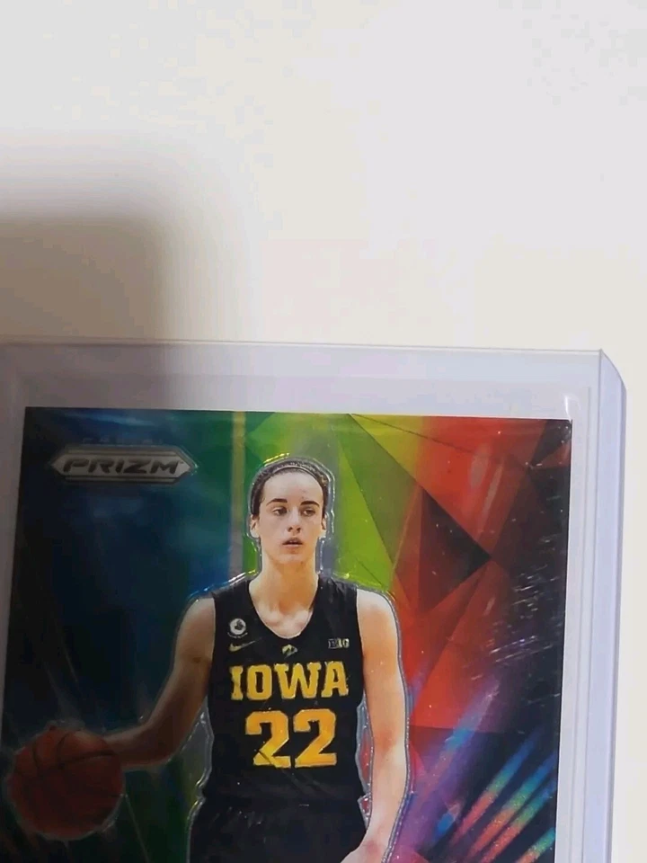 💎 Rare Set Of 2 Caitlin Clark 2024 Panini Prizm Fearless Iowa Cards #'$ F1 & F2 - Image 4 of 4