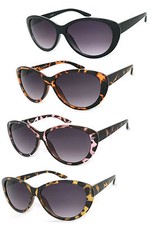 Woman Cat Eye Full Lens Tinted Not Bifcoal Sun Reader Reading Sunglasses UV400