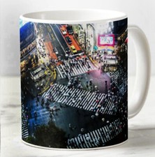 Sights of TOKYO - SHIBUYA CROSSING - Coffee MUG / CUP - City Lights - Japan