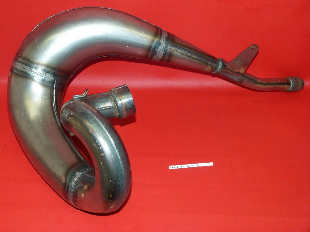 Échappement moto SPES EC250 GasGas 03-08 pièce 100142 en acier brut