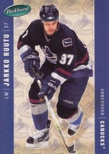 #477 Jarkko Ruutu - Vancouver Canucks - 2005-06 Parkhurst Hockey