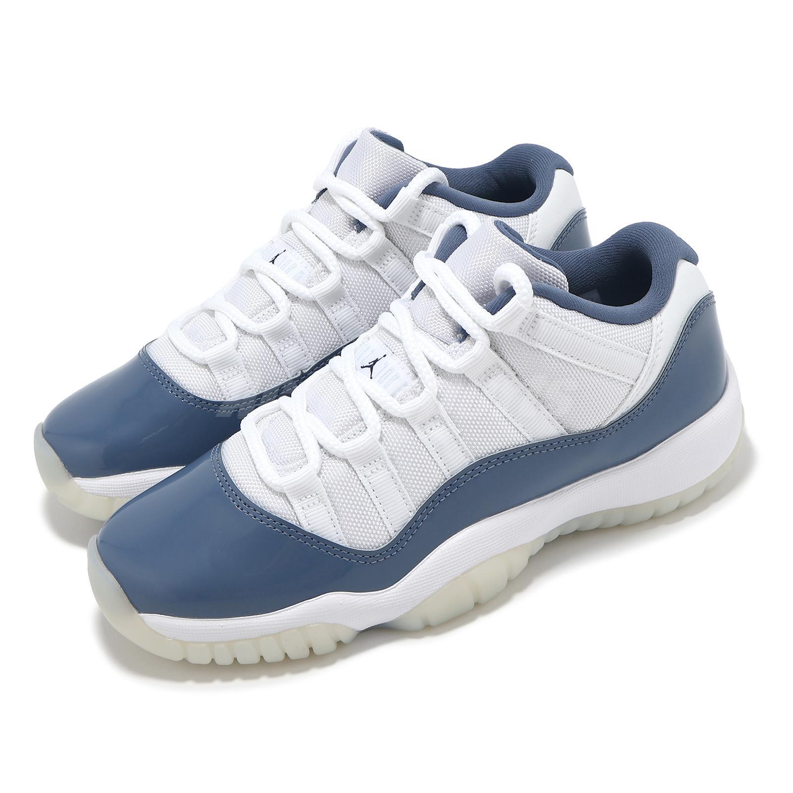 Nike Air Jordan 11 Retro Low GS Diffused Blue Kids Женские AJ11 Повседневные FV5121-104
