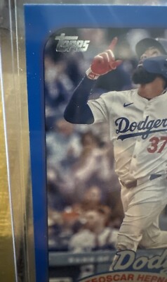 Teoscar Hernandez Royal Blue 20241989 35th Anniversary Rare! | eBay