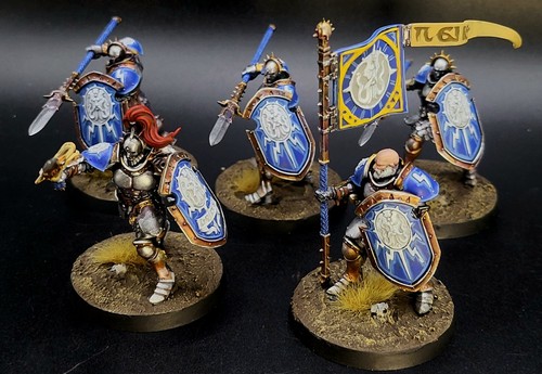 Painted Vindictors set Stormcast Eternals Warhammer Age of Sigmar WFB - Picture 4 of 17