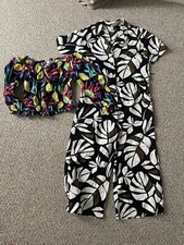 Tabitha Brown Target Top and Jumpsuit (xs and s)