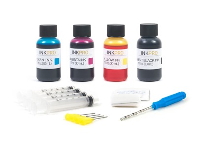 Hyrax Trading Premium Black Ink Refill Kit For Canon PG-240/240XL/240XXL Cartridges - 30ml