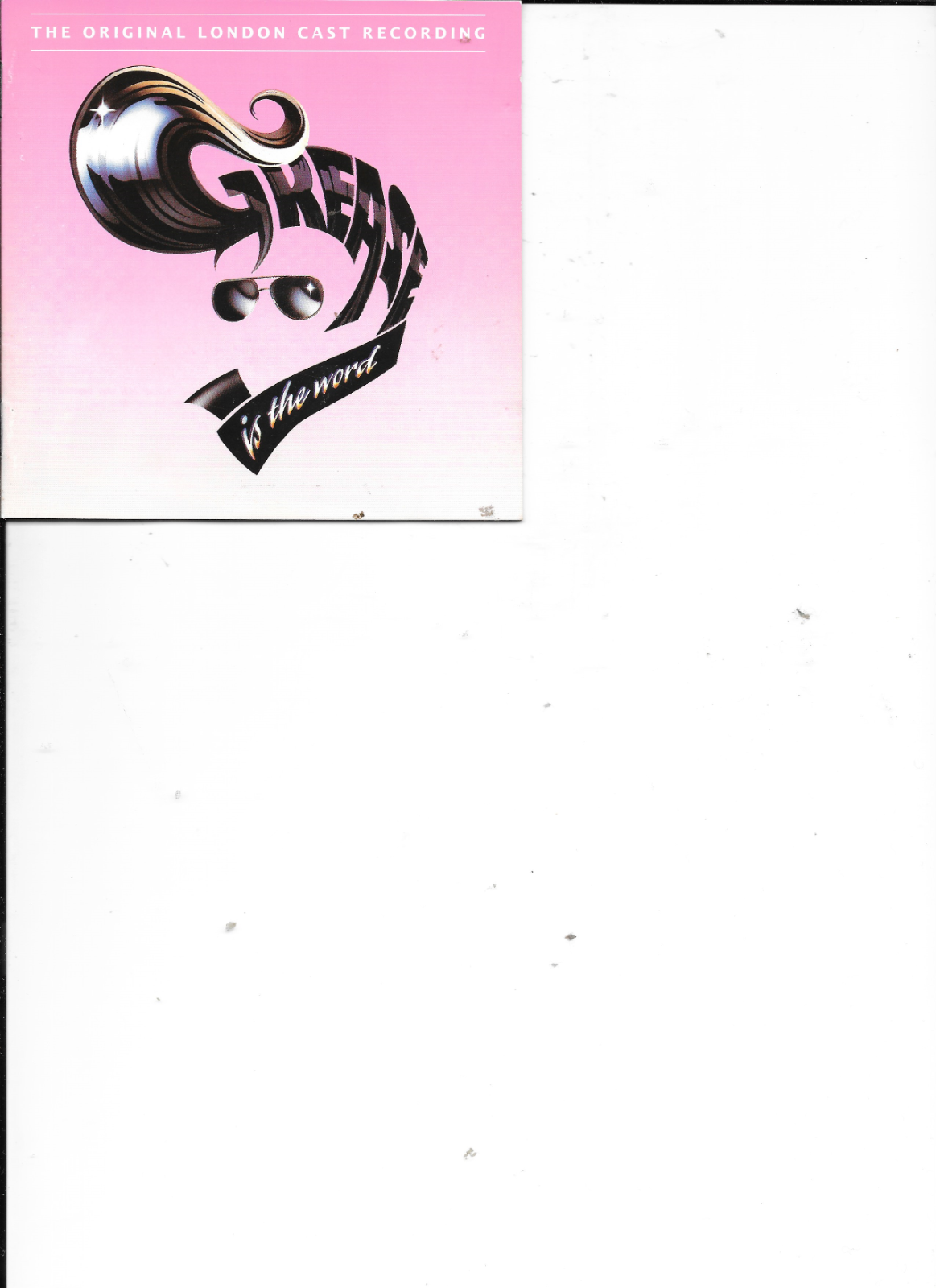 Grease [Original London Cast] Craig McLachlan & Debbie Gibson (CD 1993