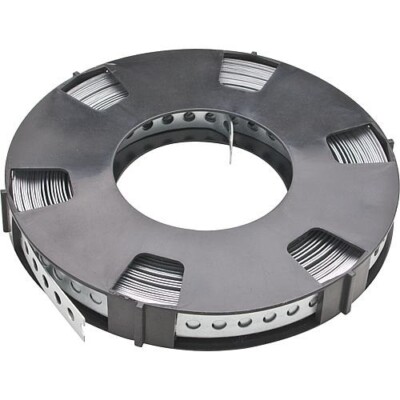 Evenes Lochband verzinkt in Kassette 12mmx10m