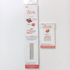 Lot of 2 Sizzix Clear Cutting Pad Pairs Sidekick And Decorative Strip