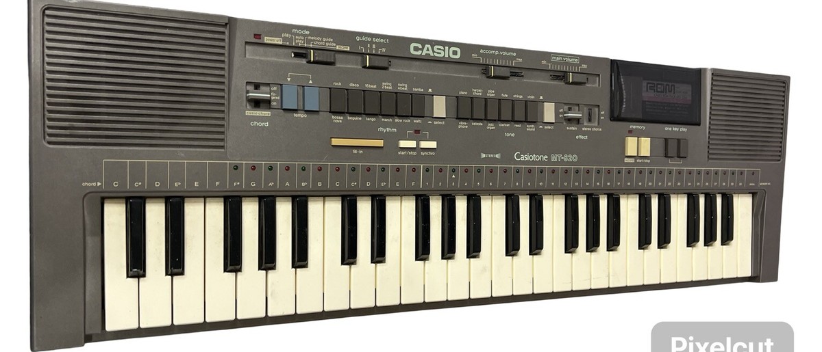 Casio Casiotone MT-820 +Rom Pack/RO-554 Family Songs