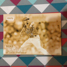 MIKE LEAKE #157 Cardinals  2016 Topps Stadium Club 5X7 Gold Version 10/10 Made