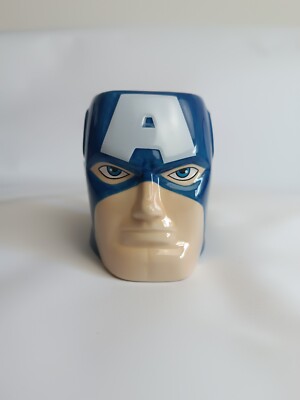 Disney store Marvel Captain America 3D mug.