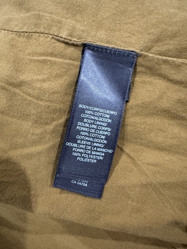 Kenneth Cole Reaction Utility Jacket Men’s Size X-Large - Picture 8 of 9
