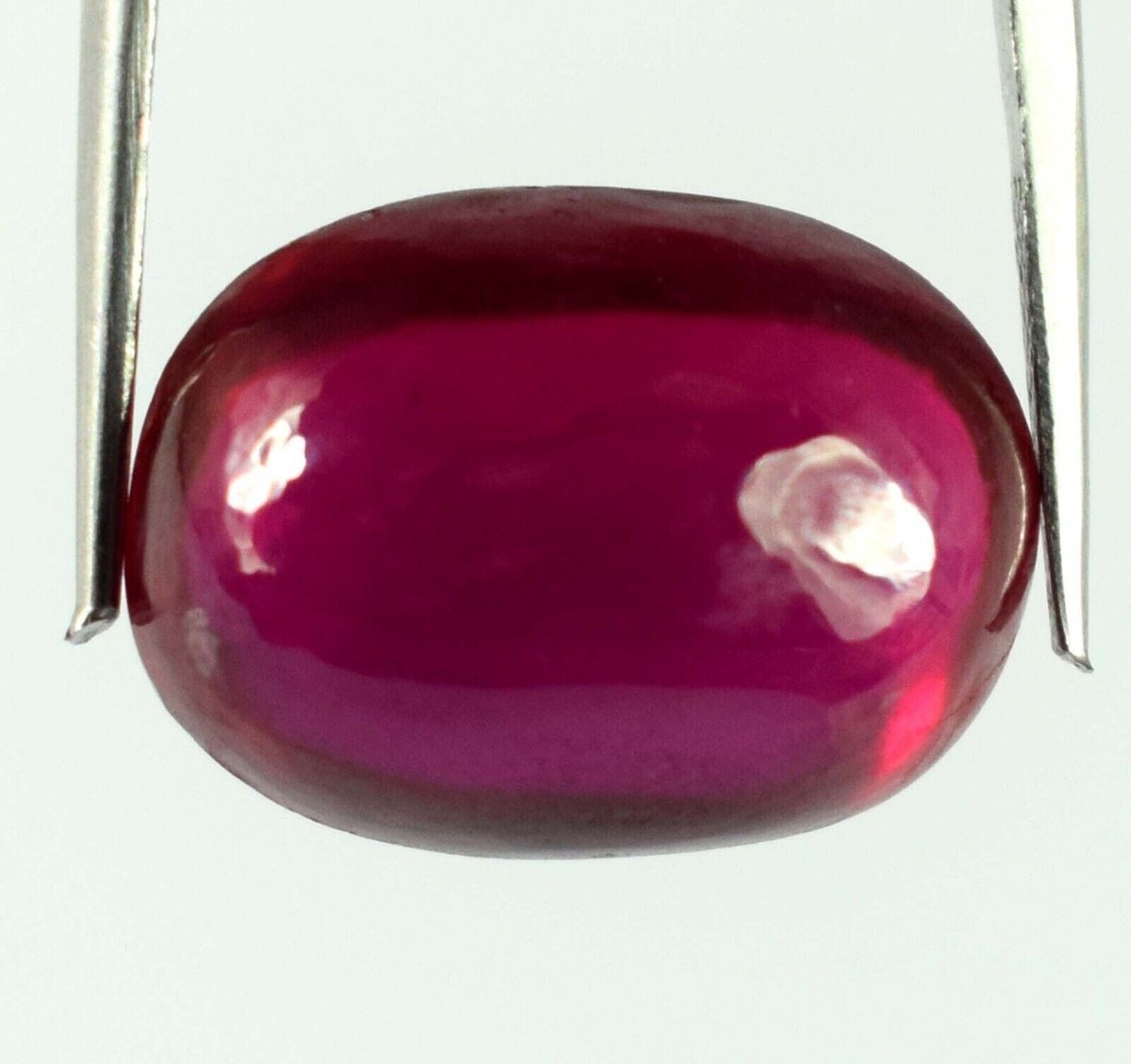 Natural Burma Red Ruby July Birthstone Ct Oval Cabochon