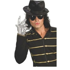 Michael Jackson - Silver Sequin Glove - Costume Accessory - One Size