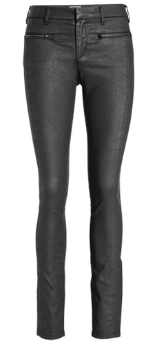 FILIPPA K Women Waxed Zip Jeans Skinny 