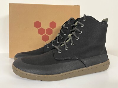 VivoBarefoot Scott III Eco Black Textile Boot EU46 Minimalist