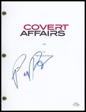 Piper Perabo "Covert Affairs" AUTOGRAPH Signed Full Pilot Episode Script ACOA