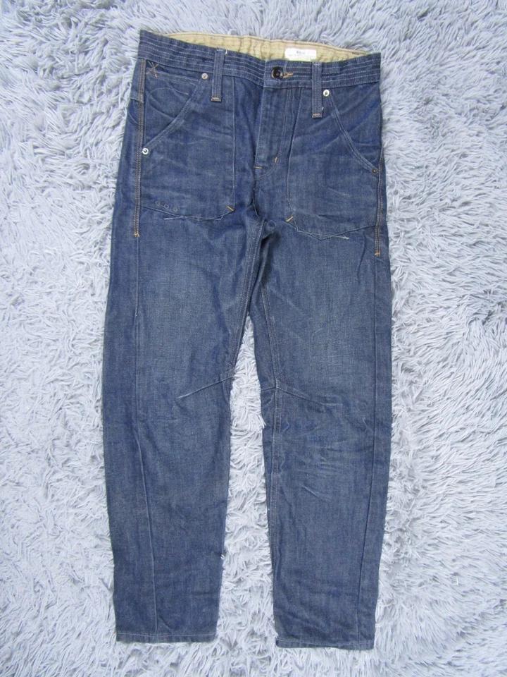 H & M джинсы девочек 10Y-11Y и теперь джинсовой ткани повседневные брюки темно стирка низ брюки синий - Изображение 2 из 4