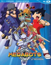 Medabots Season 3 (English Language) SDBD BLURAY w/ Slipcover