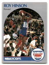 Roy Hinson 1990 Hoops BASKETBALL #198 New Jersey Nets